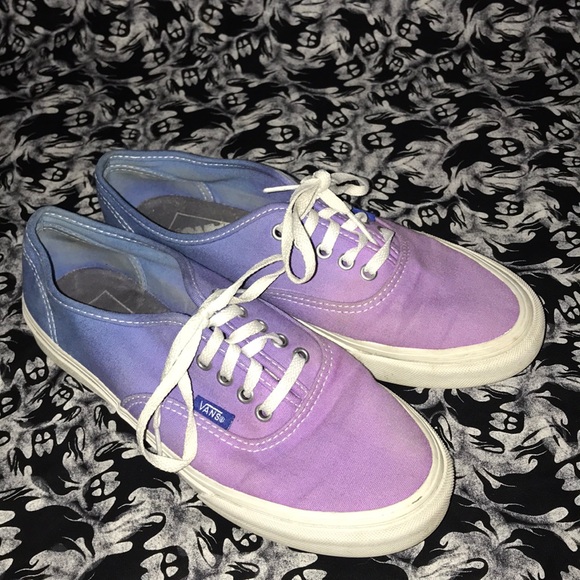 Vans Shoes - Blue & Purple Ombré Vans